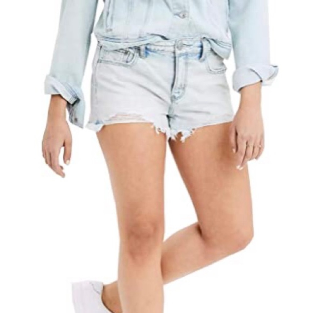 NWT American Eagle Denim Tomgirl Distressed Shorts